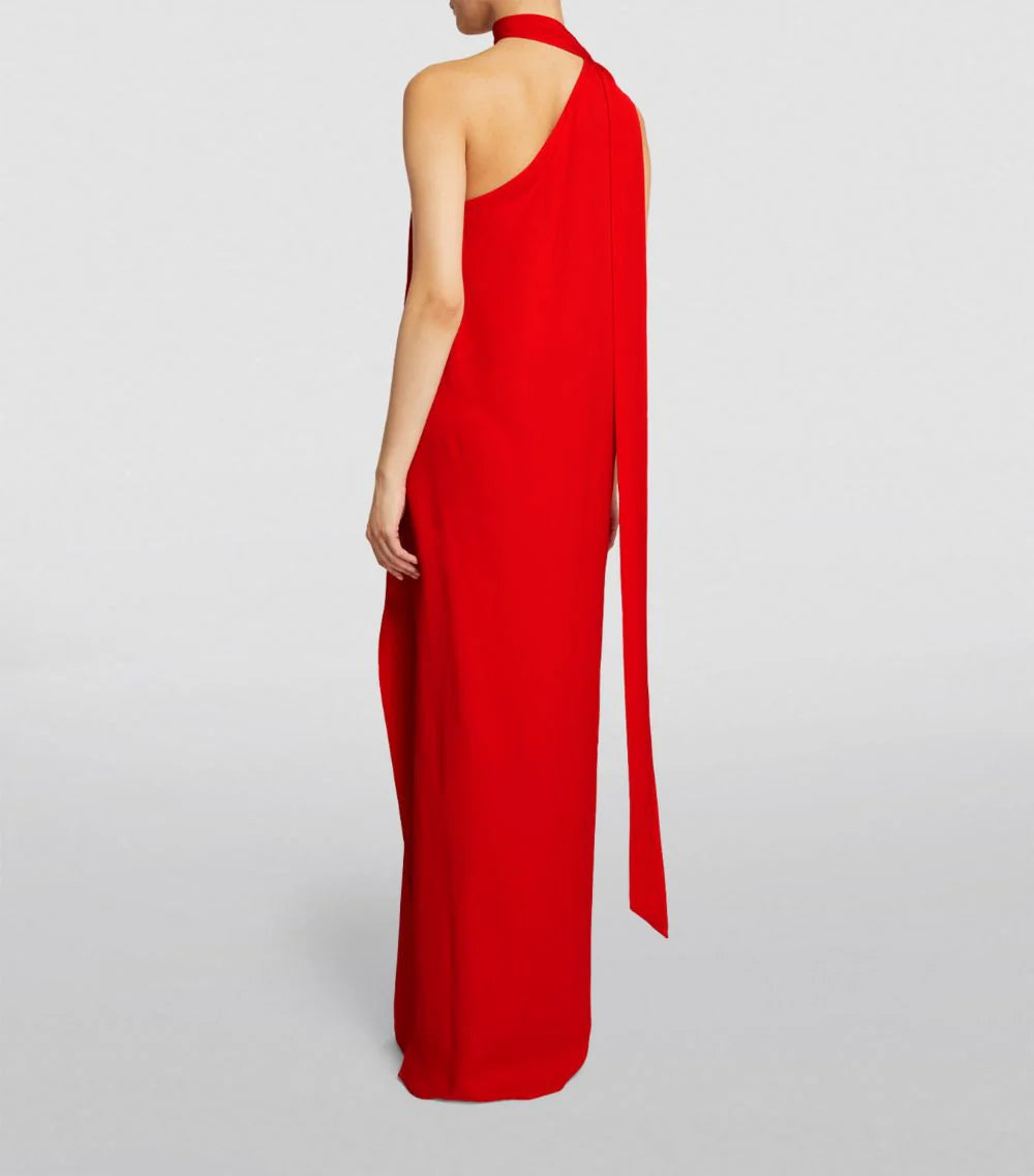 Christina dress with side slit (QC7030)