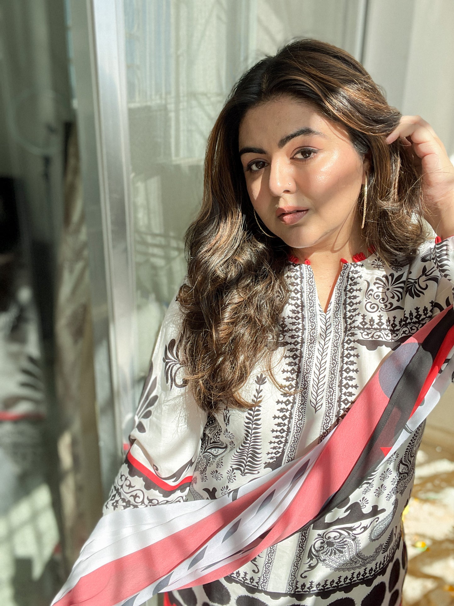 Mela Coord Set Without Scarf (QC6042)