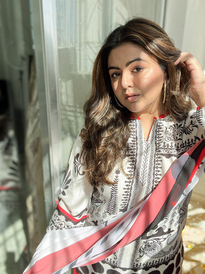 Mela Coord Set Without Scarf (QC6042)