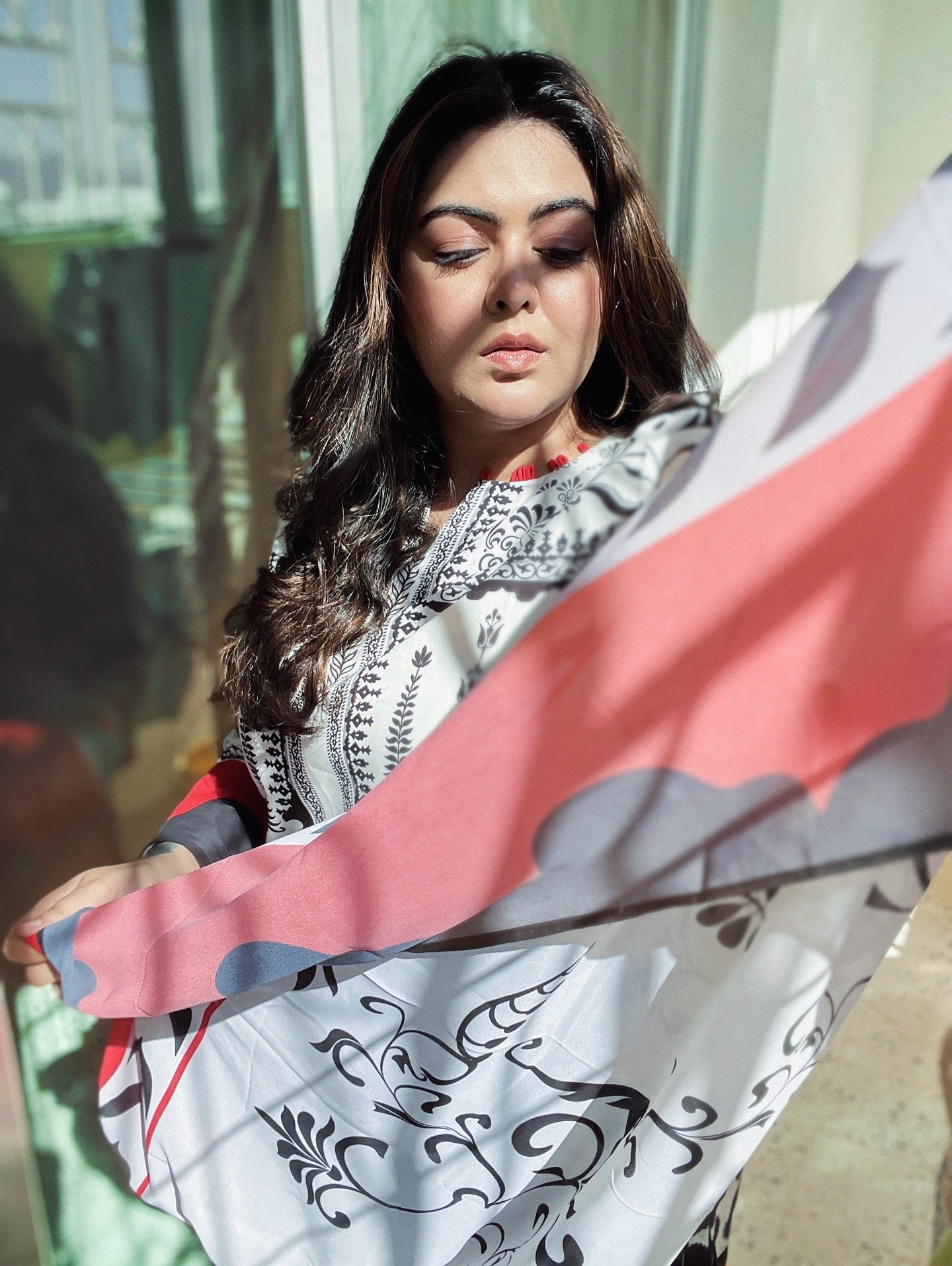 Mela Coord Set Without Scarf (QC6042)