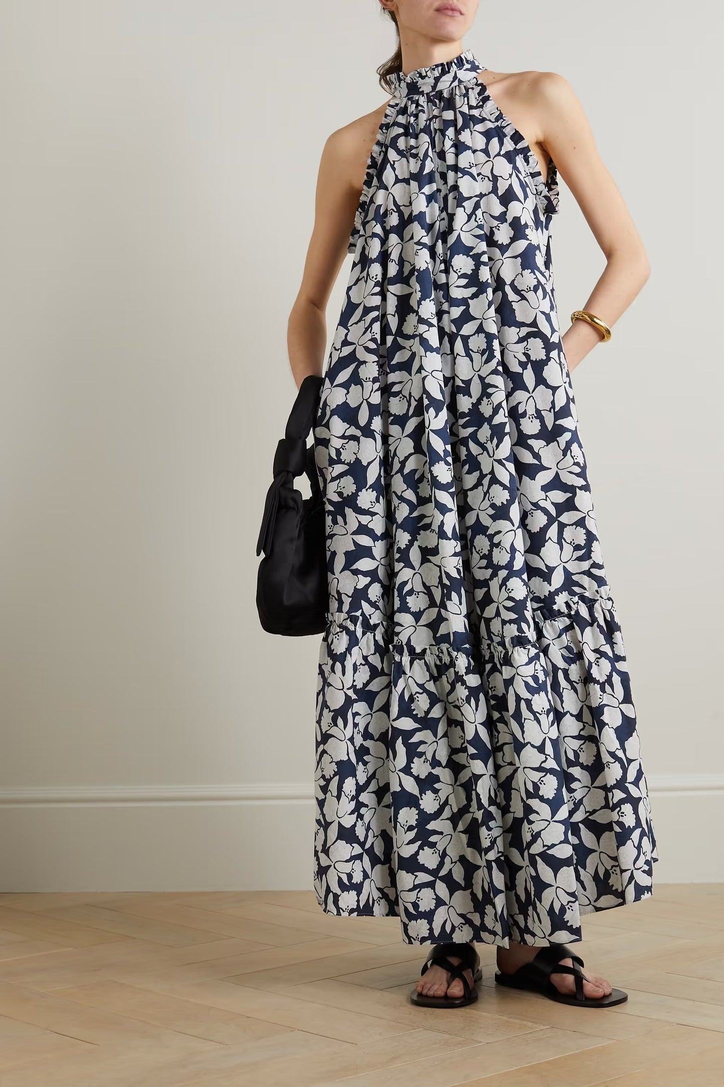 Maxi floral dress (QC2016)