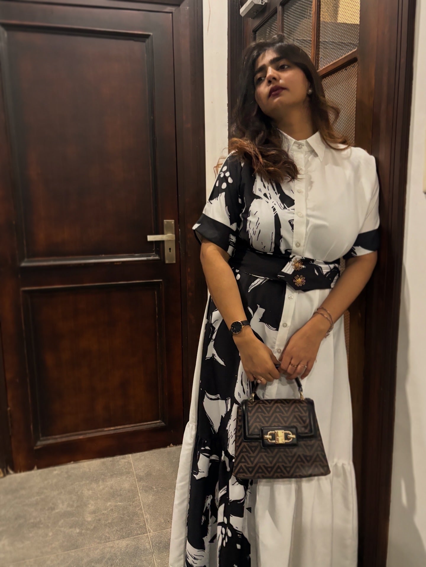 Ielle statement dress (QC5910)