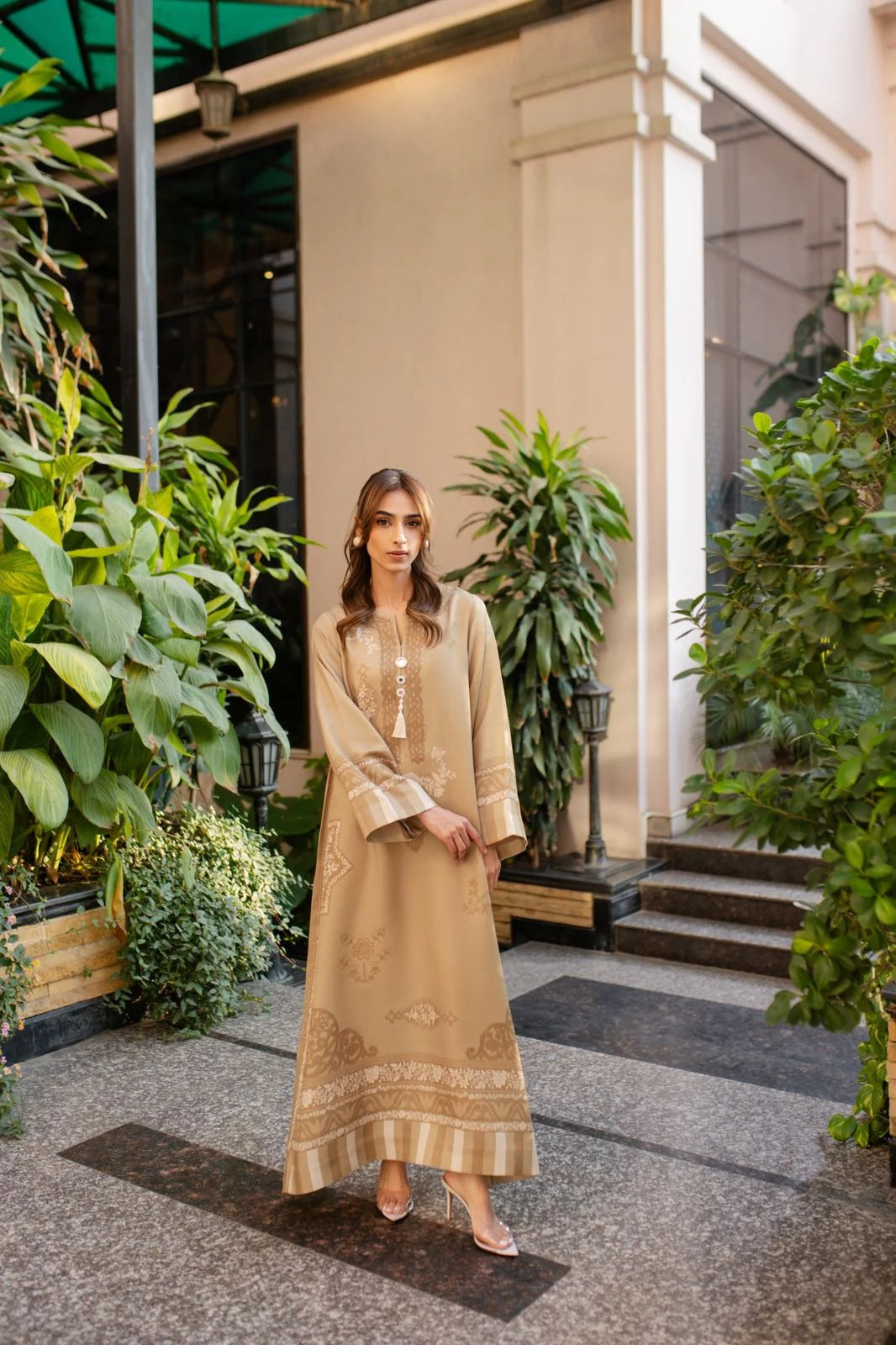 Shefali kaftan Dress (QC6141)