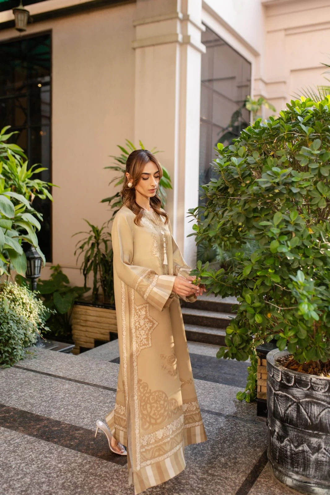 Shefali kaftan Dress (QC6141)