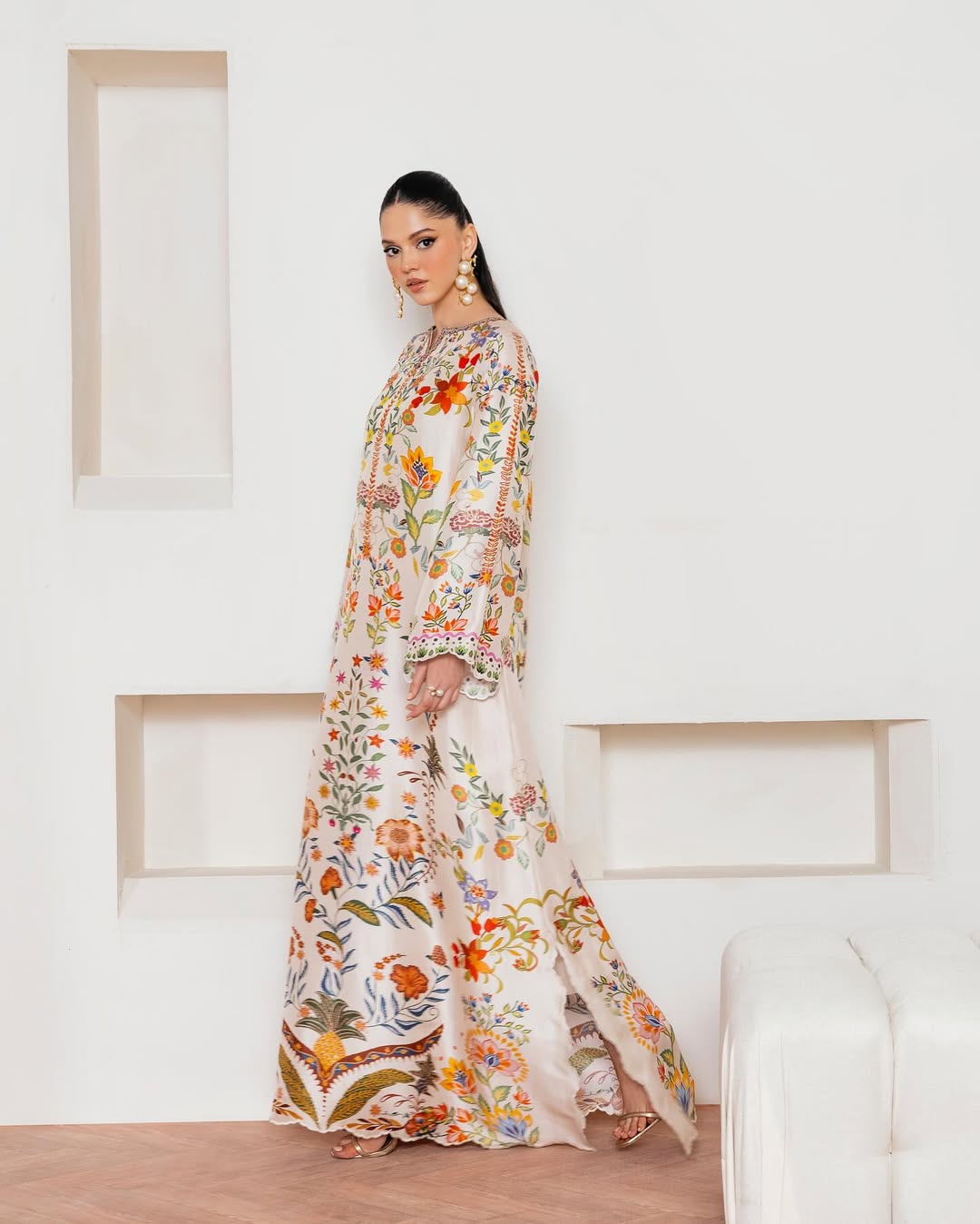 Ruhani Kaftan Dress (QCG10)