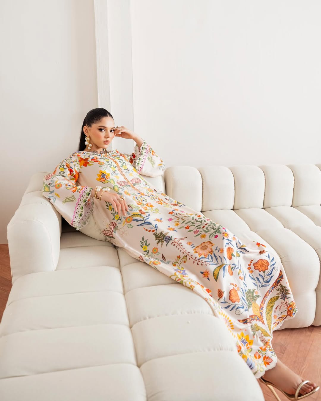 Ruhani Kaftan Dress (QCG10)