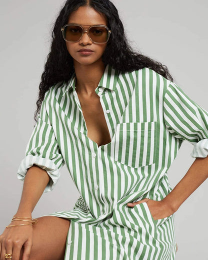 Deepika shirt dress (QC5887)