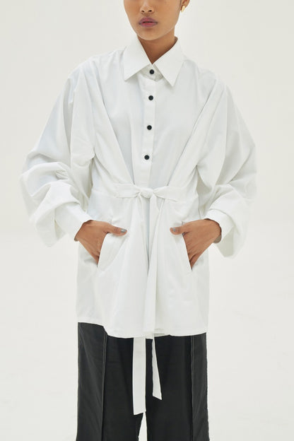 Ime shirt dress (QC7031)