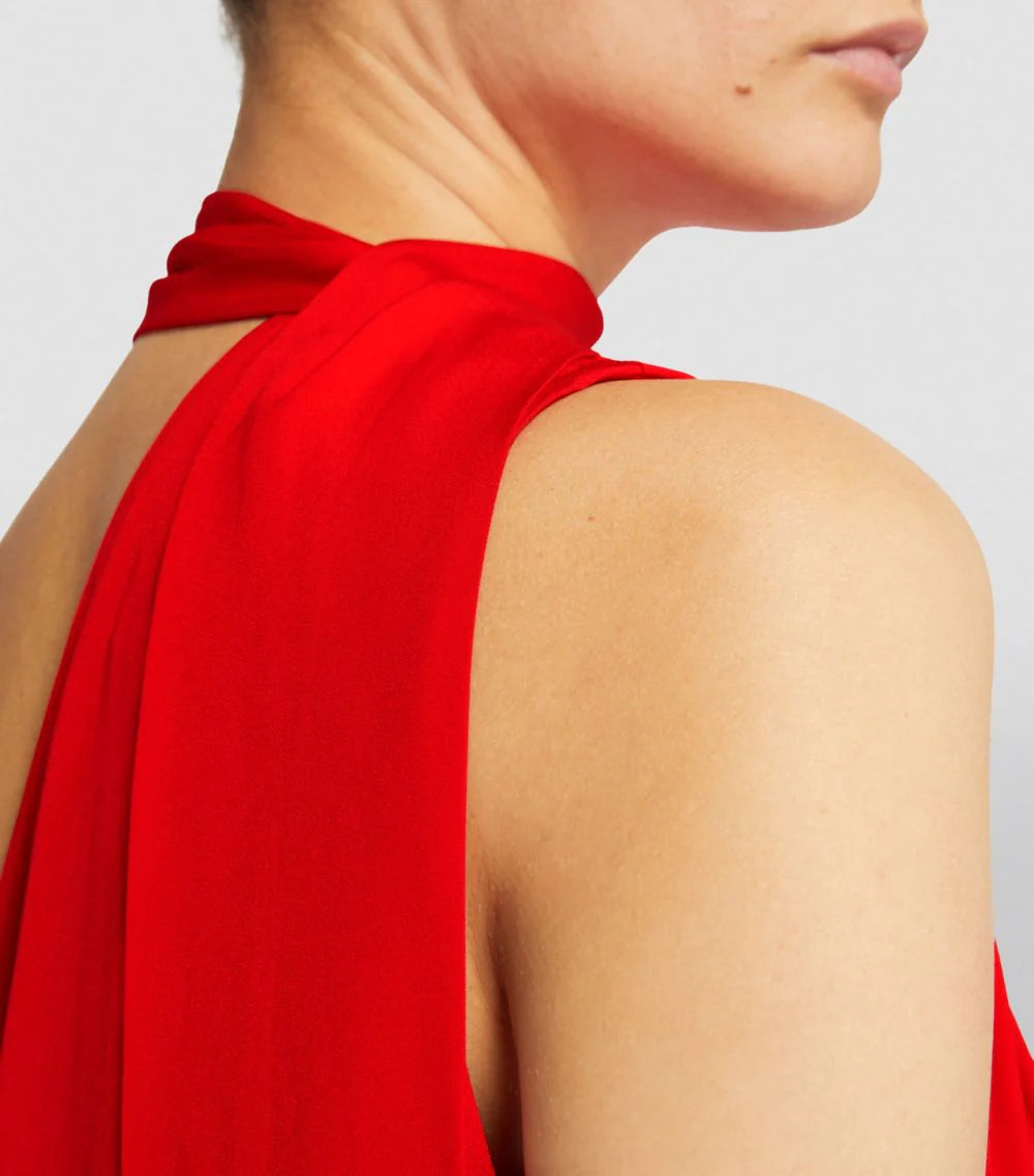 Christina dress with side slit (QC7030)