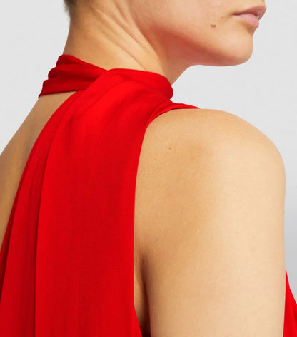 Christina dress with side slit (QC7030)