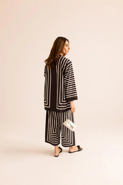 Illusion statement black co-ord set (QC1028)