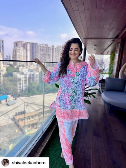 Posha Co-ord Set (QC6058)