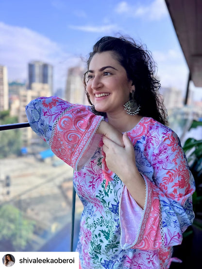 Posha Co-ord Set (QC6058)