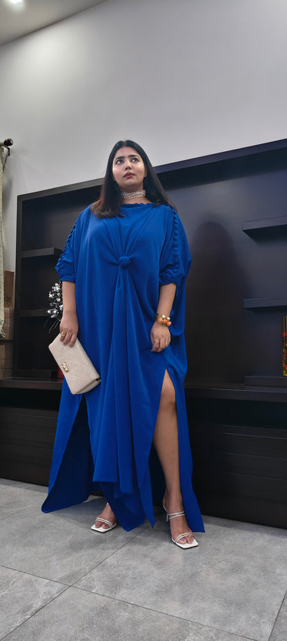 Bonnie statement blue dress (QC7037